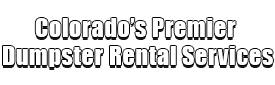 Colorado’s Premier Dumpster Rental Services Logo